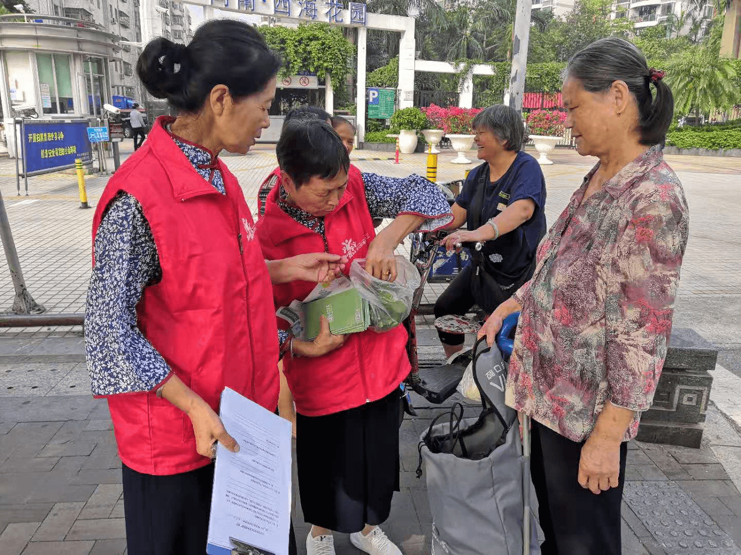 北头社区食品安全现场检测活动