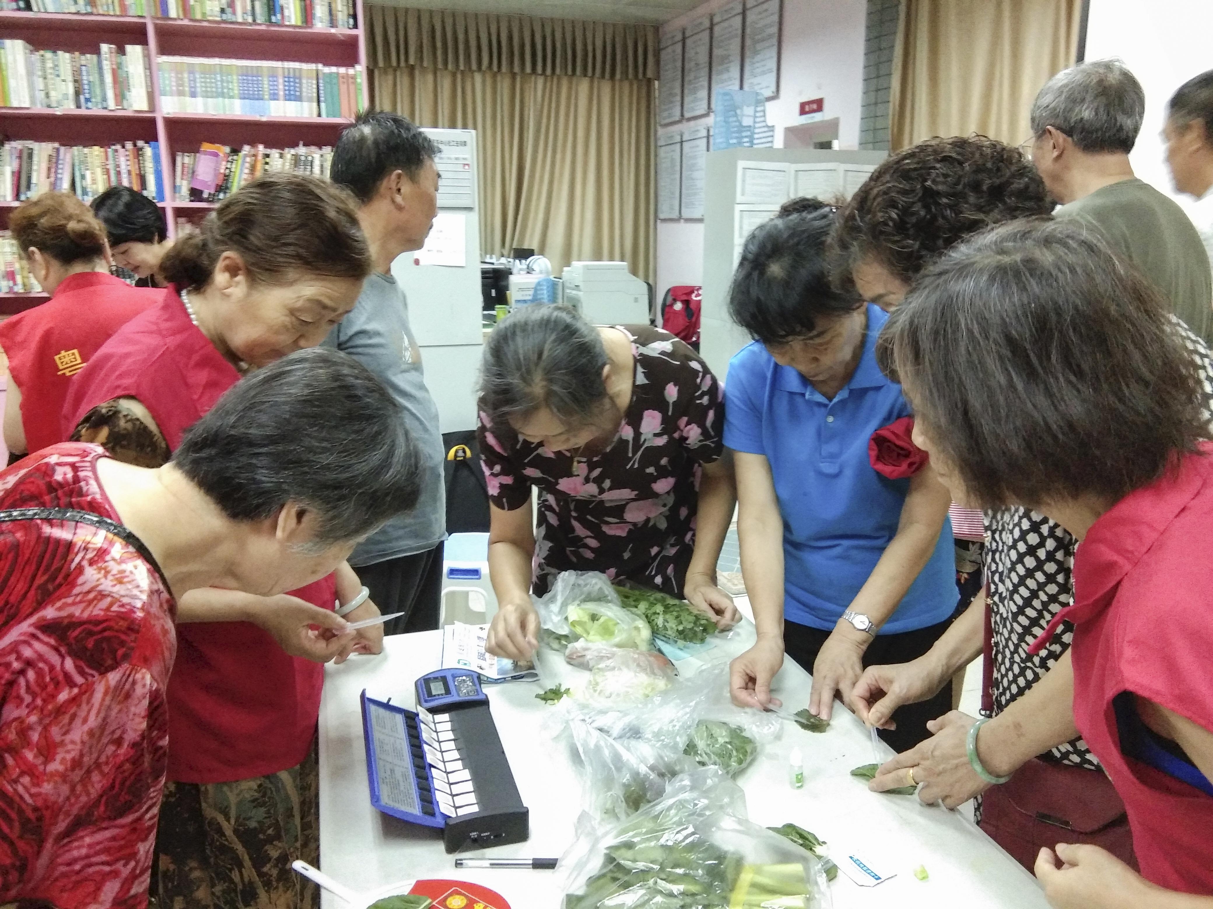 “食品安全，人人有责”铜鼓社区食品安全志愿者培训会