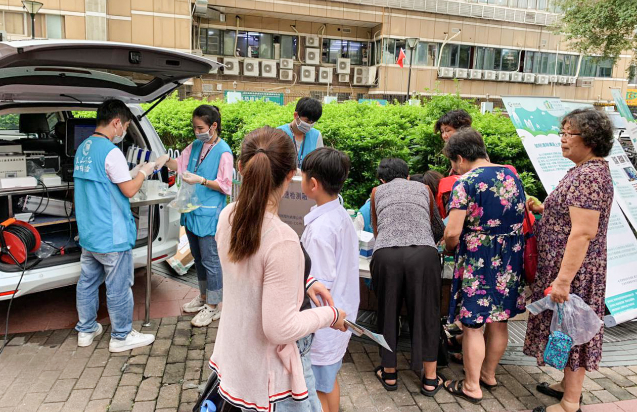 社区食品安全社会共治建设项目食品安全检测活动第三场