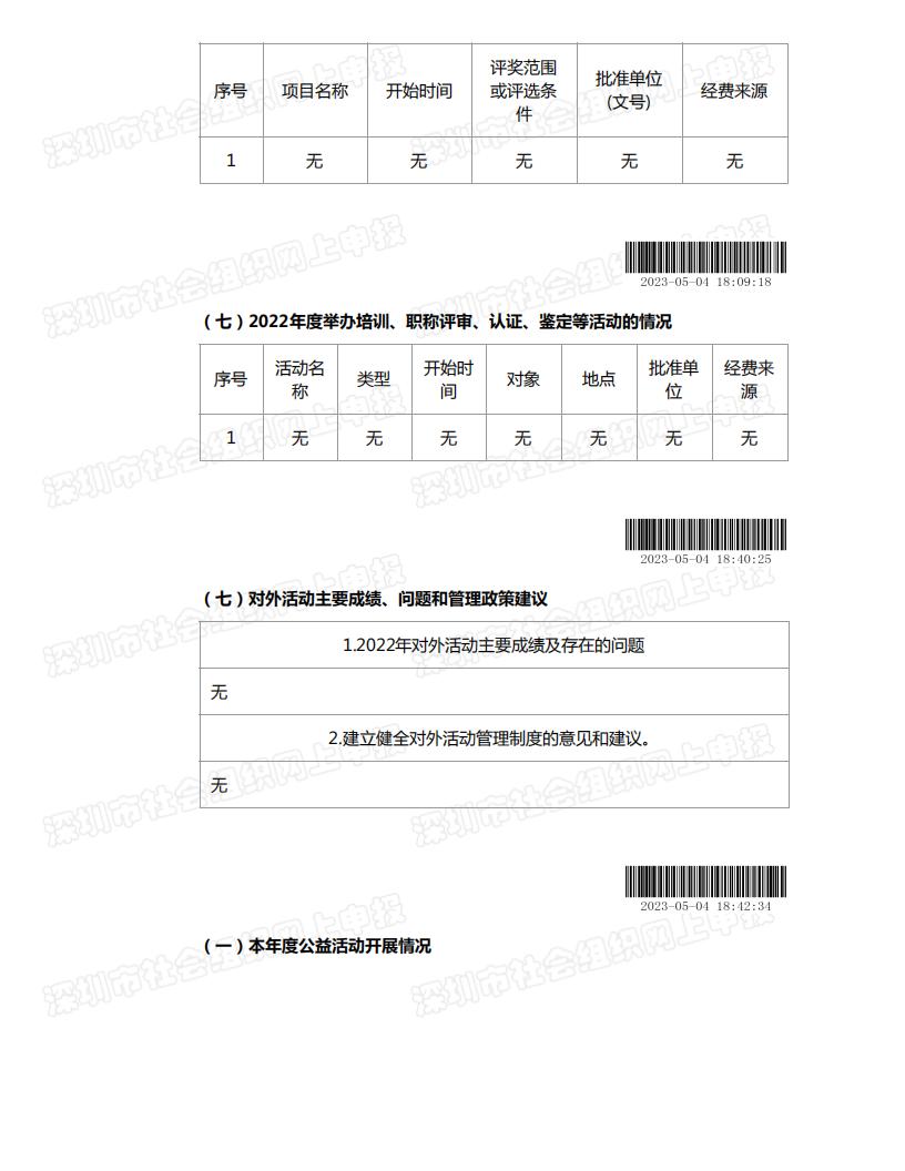 春暖社工2022年度工作报告书