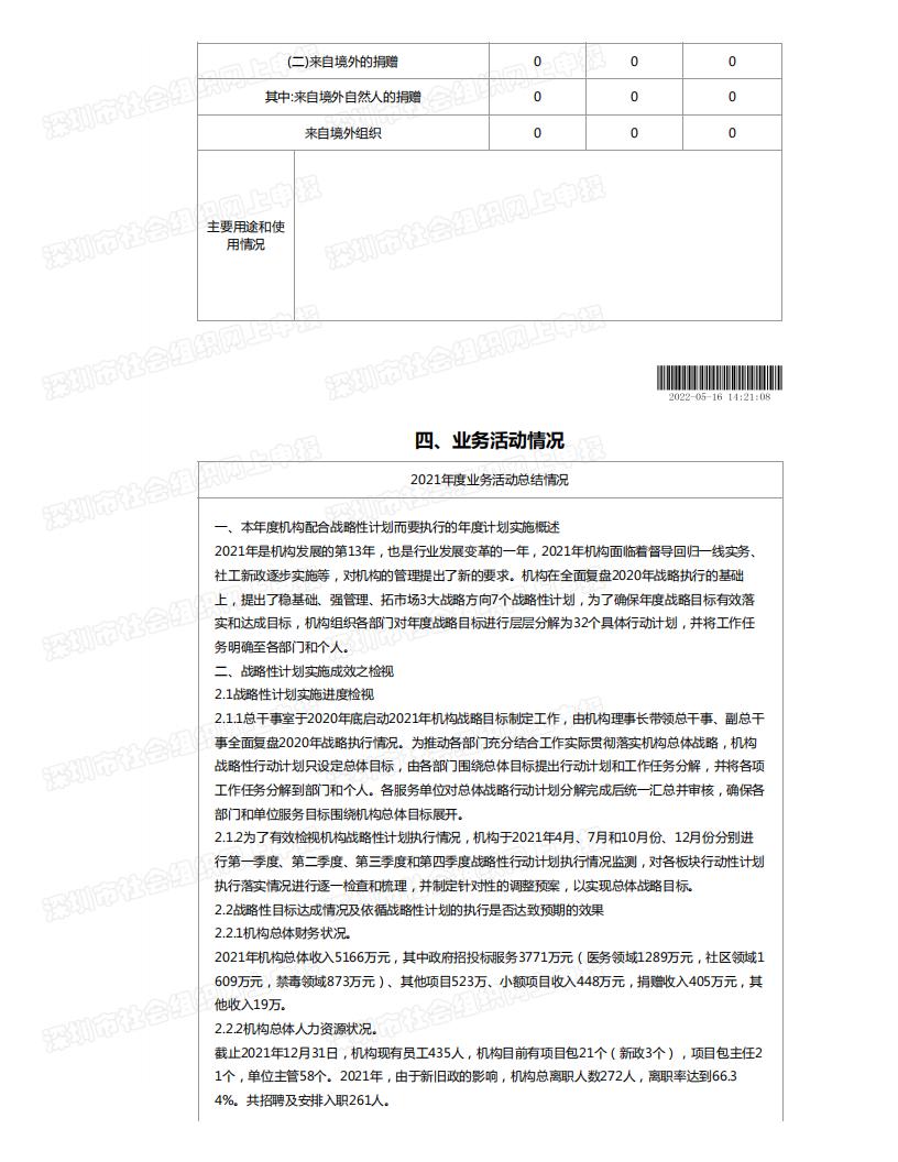 春暖社工2021年度工作报告书