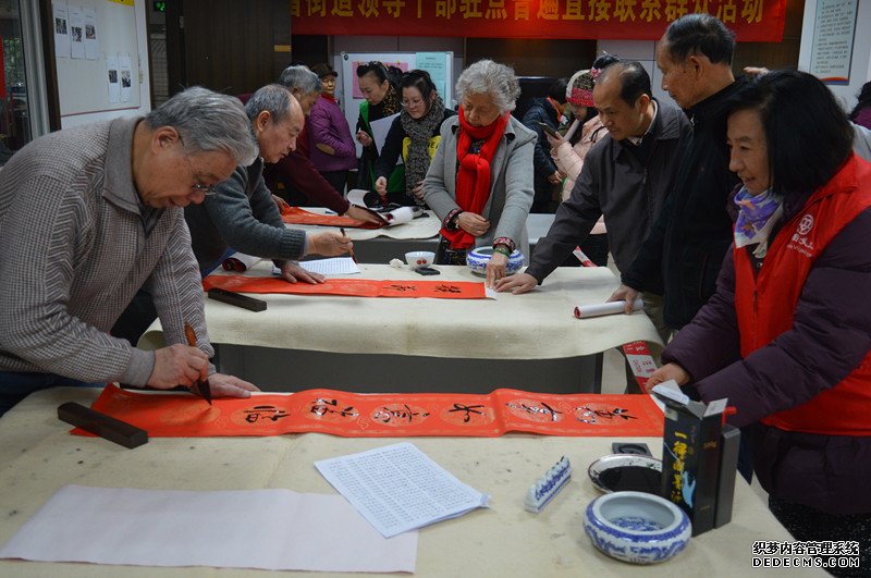 【社区】气温虽冷，年味甚浓